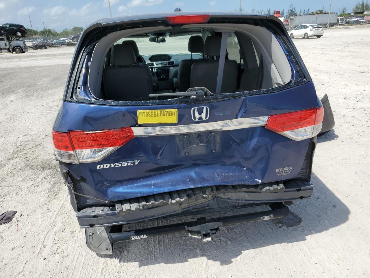 2016 Honda Odyssey Exl - Фото 6