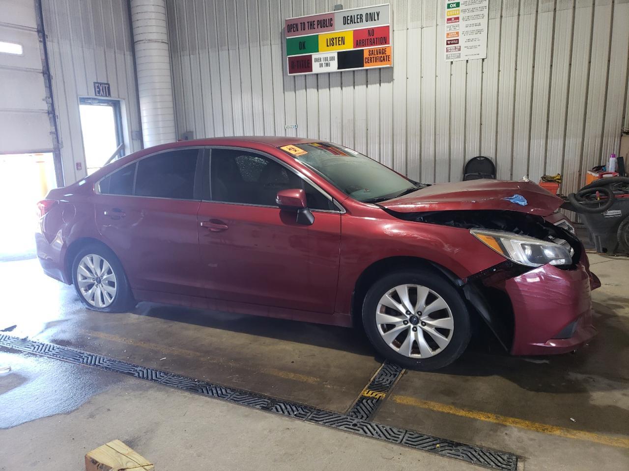 2017 Subaru Legacy 2.5I Premium - Image 4