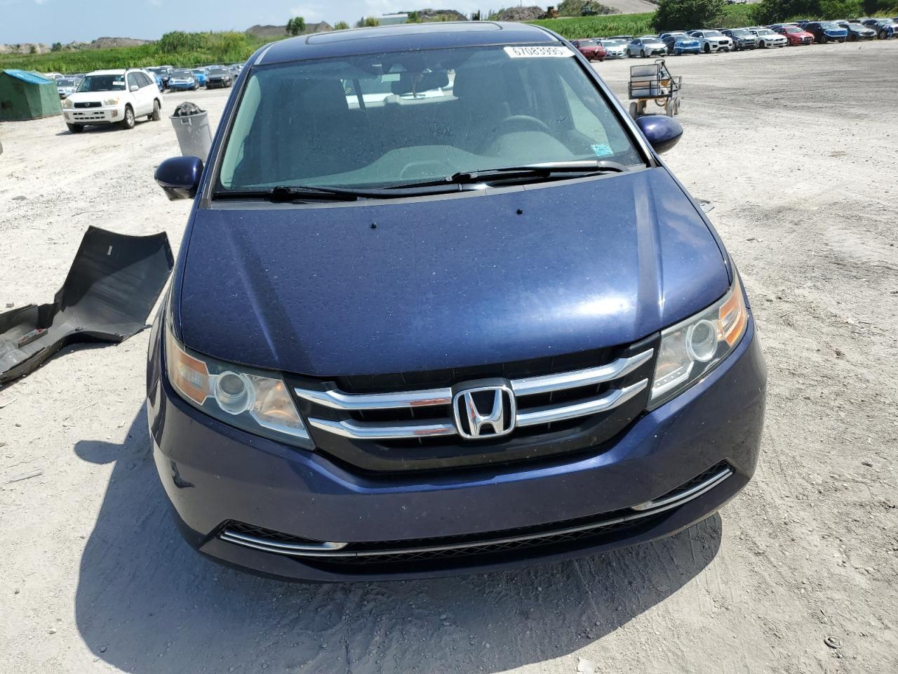 2016 Honda Odyssey Exl - Фото 5