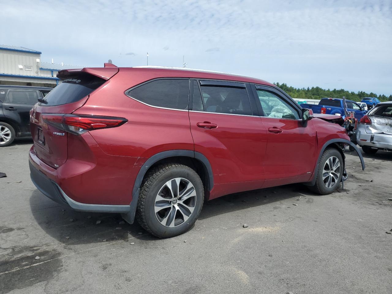 2022 Toyota Highlander Hybrid Xle - Фото 3
