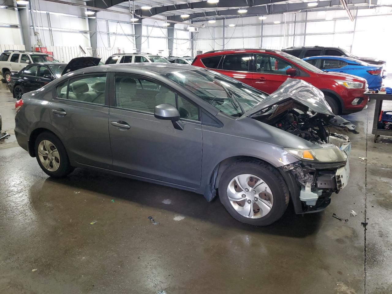 2013 Honda Civic Lx - Фото 4