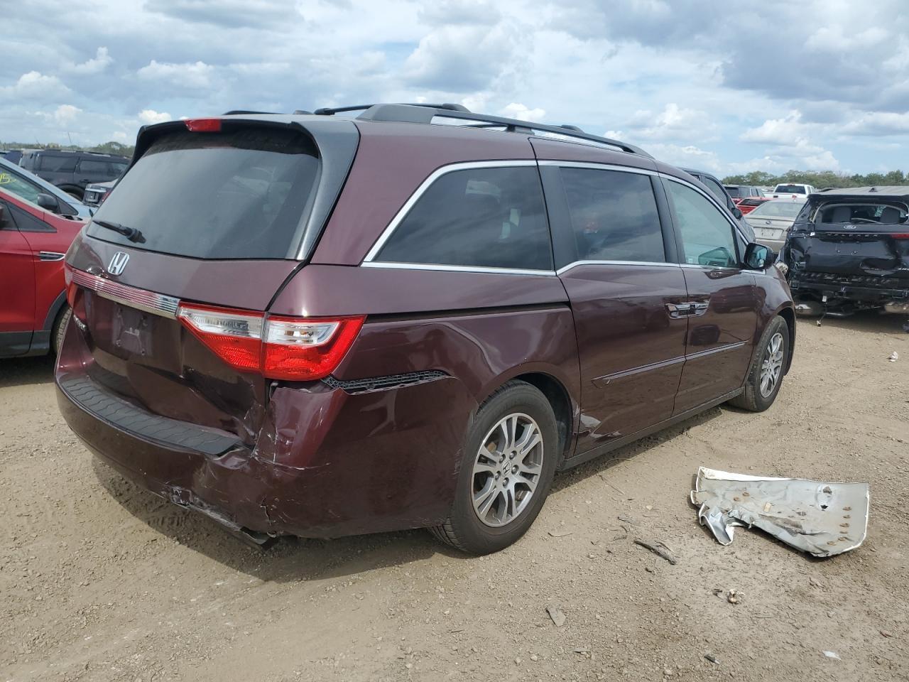 2013 Honda Odyssey Exl - Фото 3