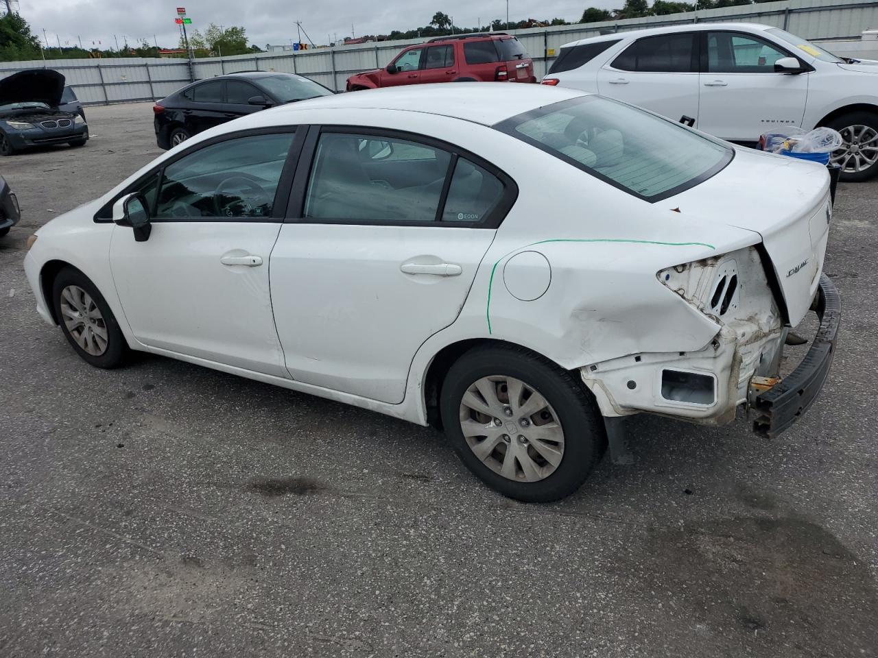 2012 Honda Civic Lx - Фото 2