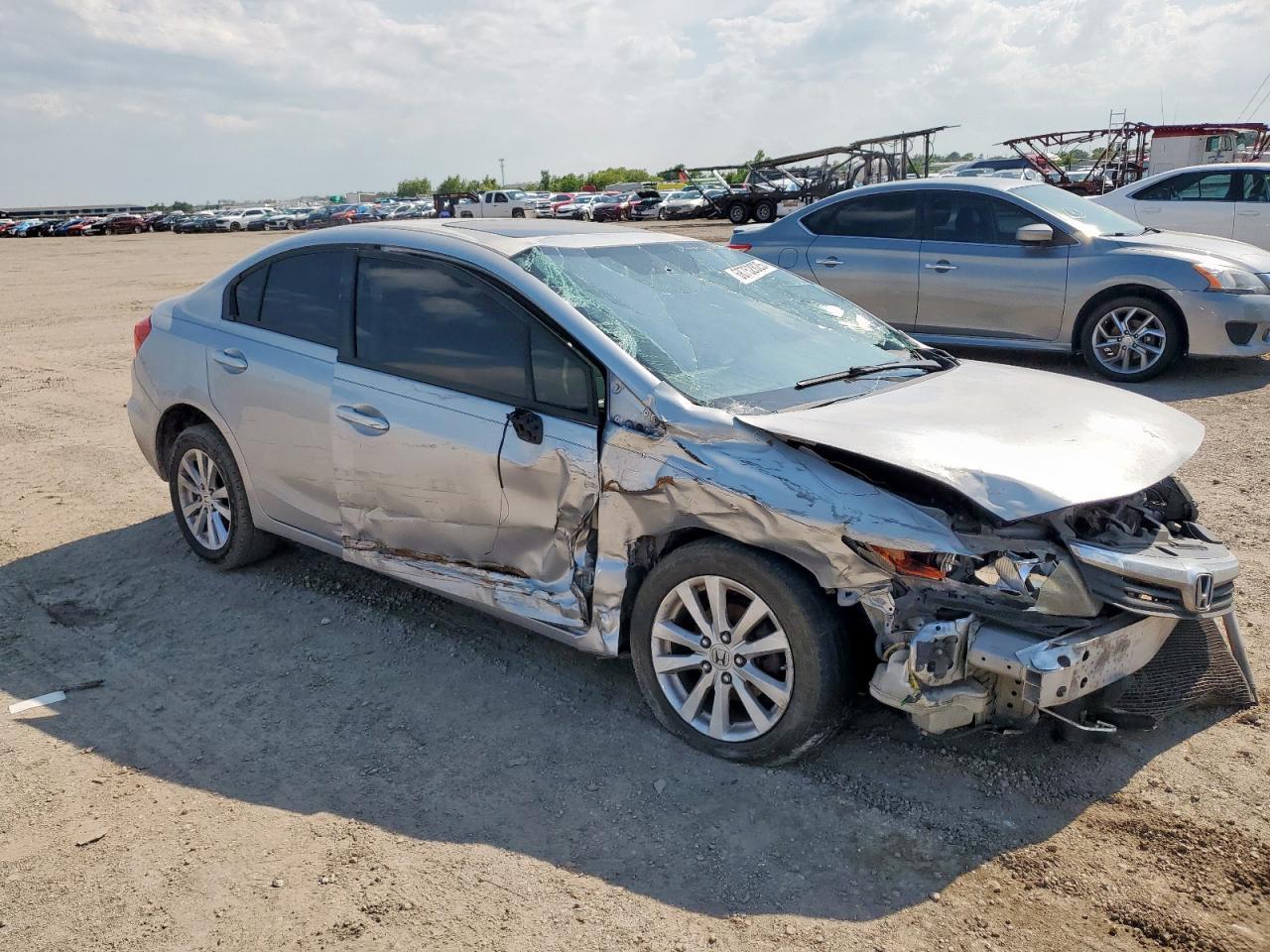 2012 Honda Civic Ex - Image 4