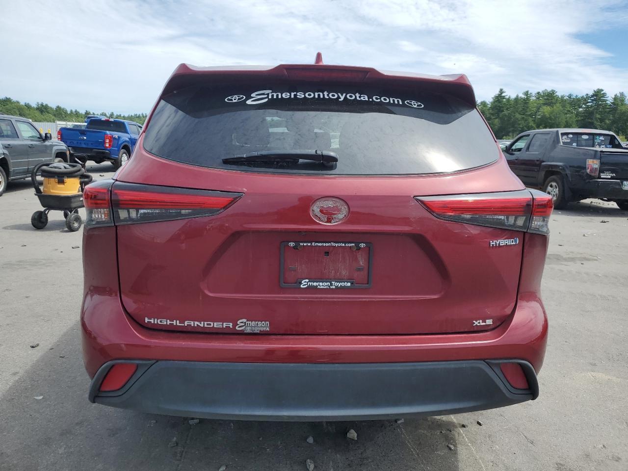 2022 Toyota Highlander Hybrid Xle - Фото 6