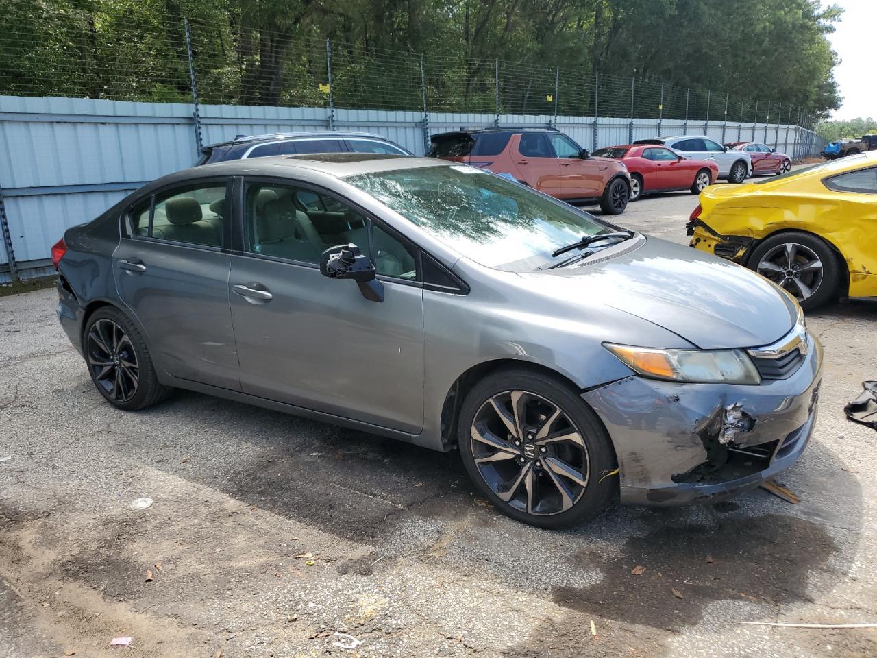 2012 Honda Civic Ex - Фото 4