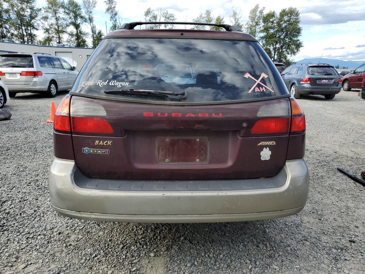 2000 Subaru Legacy Outback Awp - Фото 6