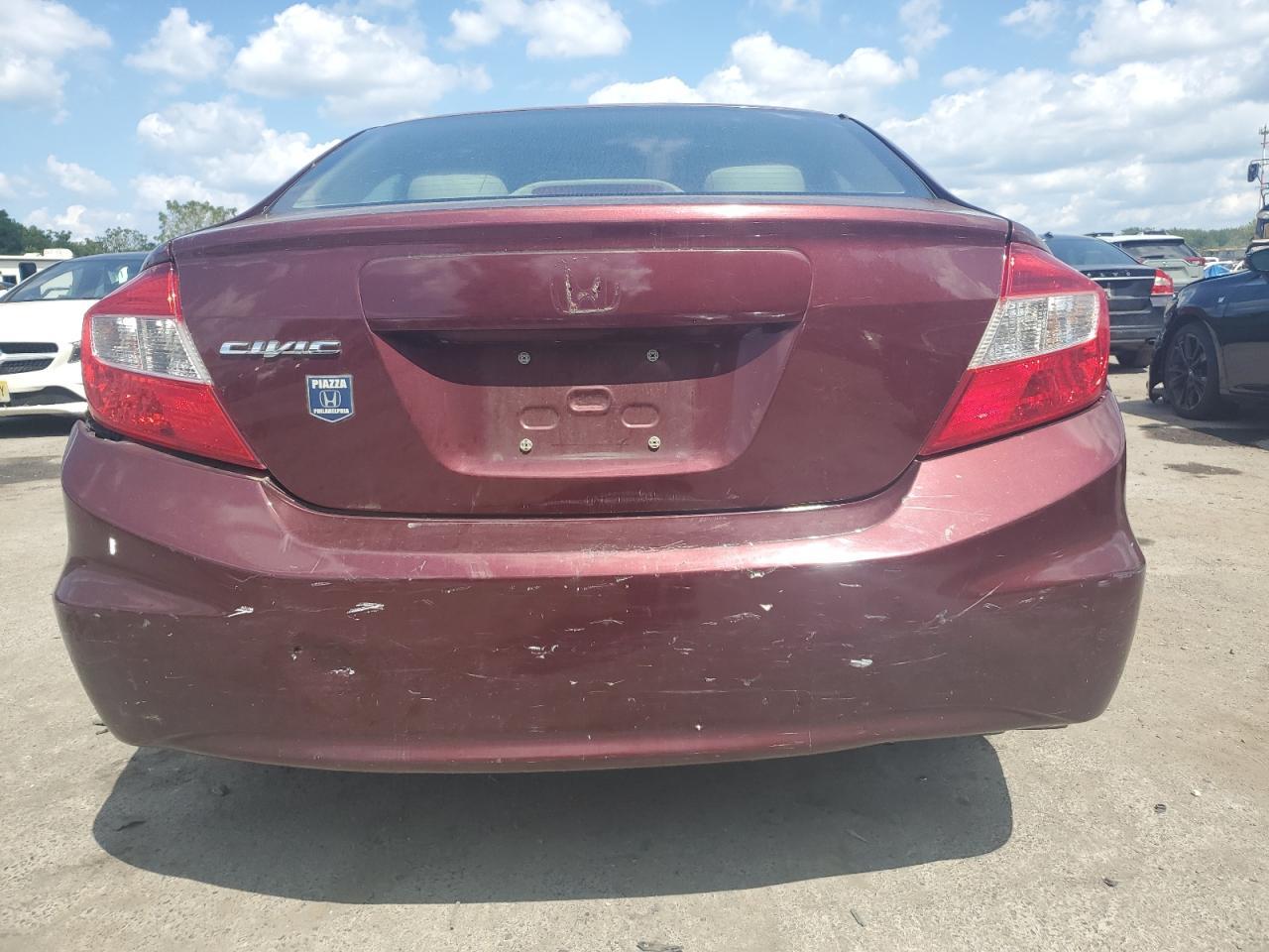 2012 Honda Civic Lx - Фото 6