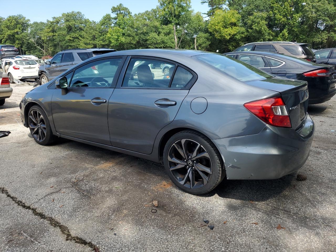 2012 Honda Civic Ex - Фото 2