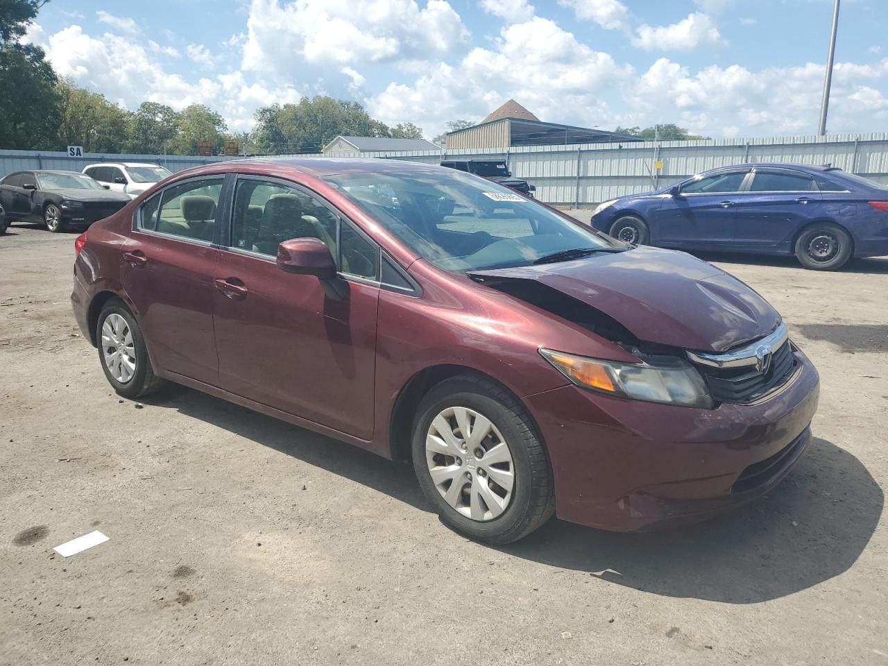 2012 Honda Civic Lx - Фото 4