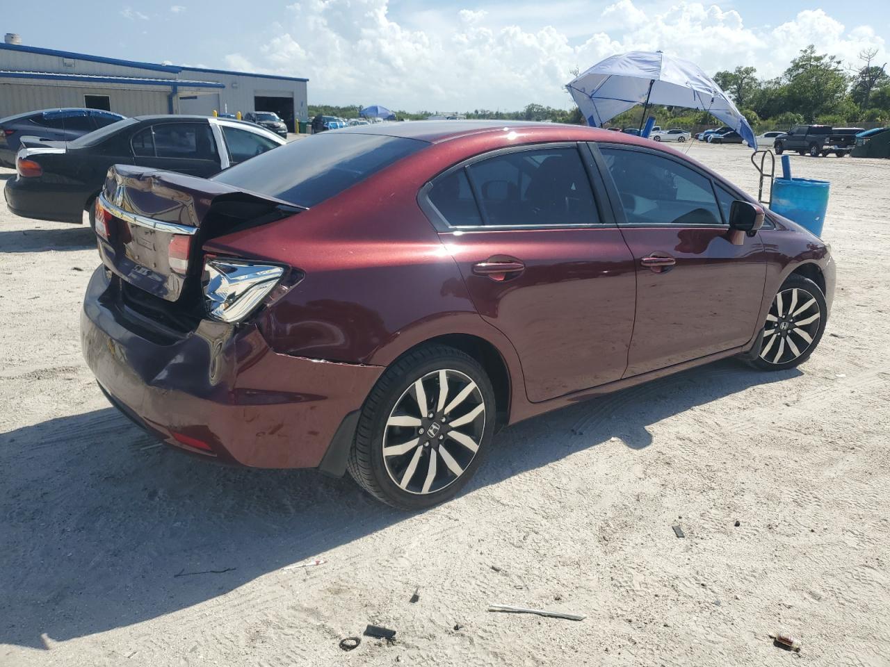 2015 Honda Civic Exl - Фото 3