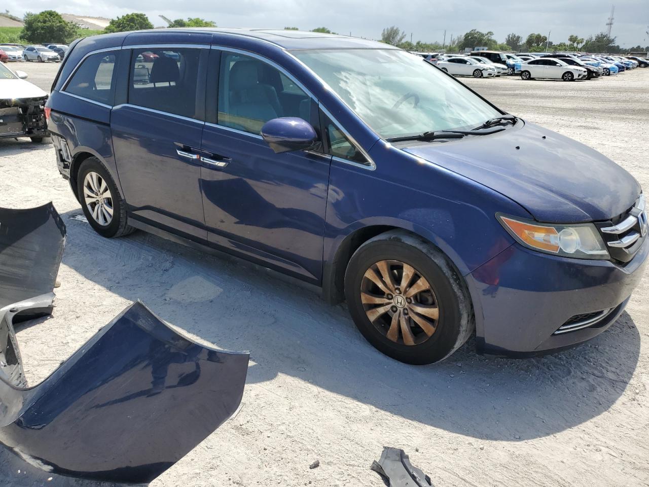 2016 Honda Odyssey Exl - Фото 4