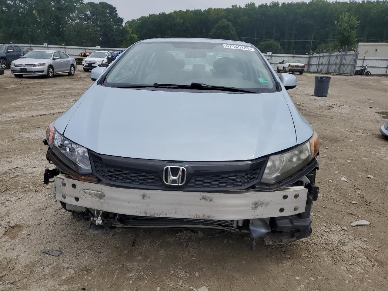 2012 Honda Civic Ex - Фото 5