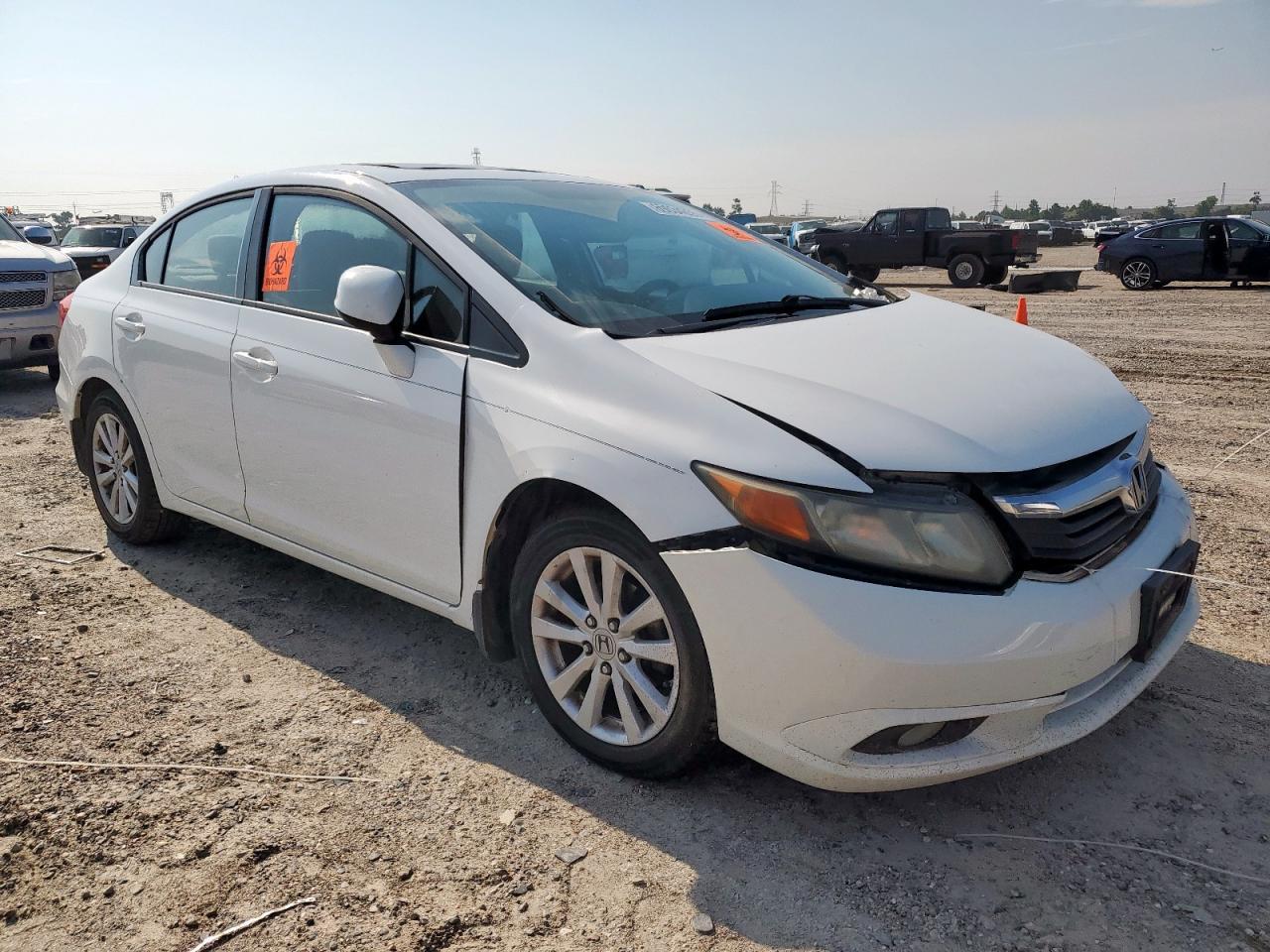 2012 Honda Civic Ex - Фото 4