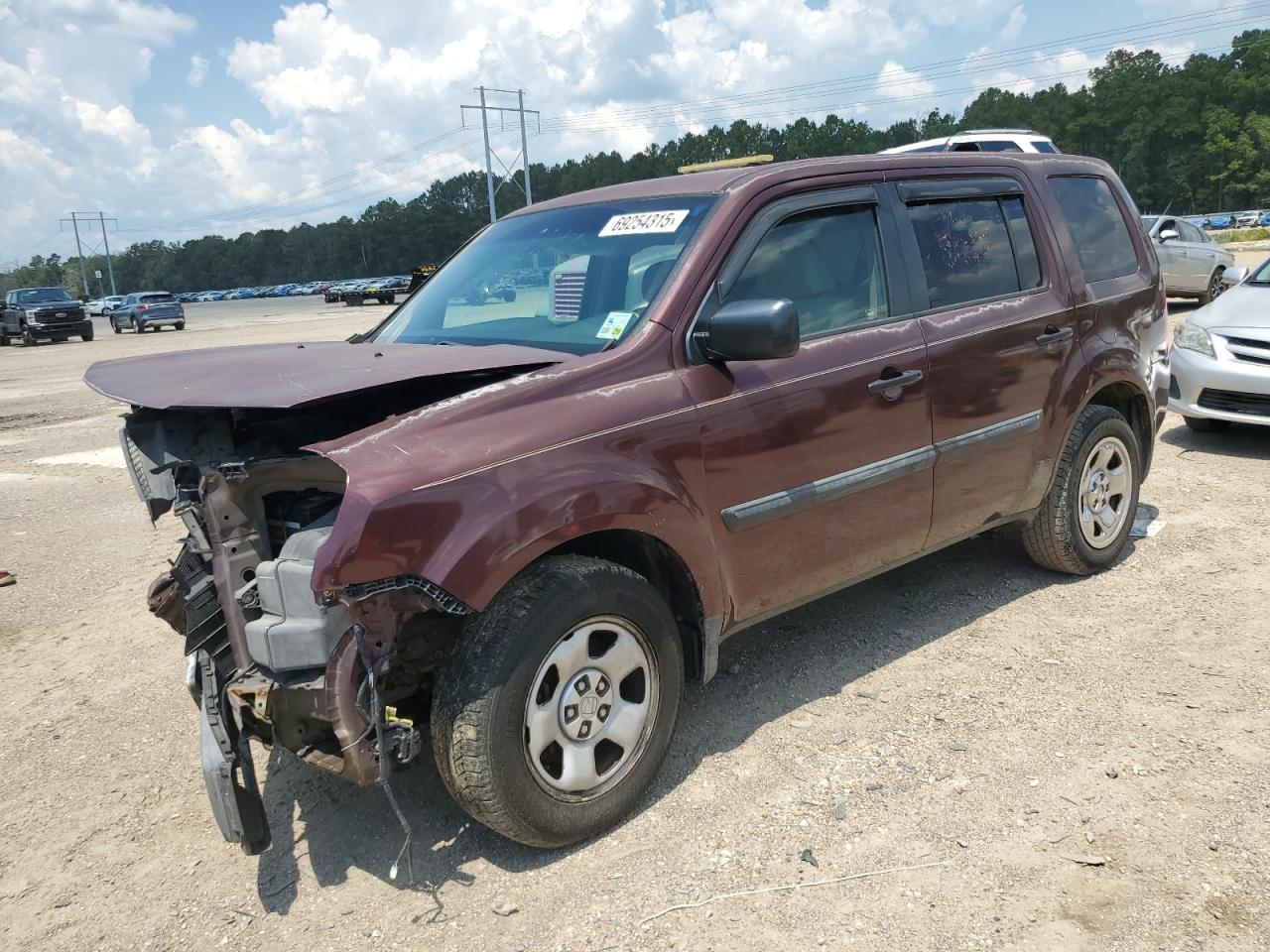 2012 Honda Pilot Lx