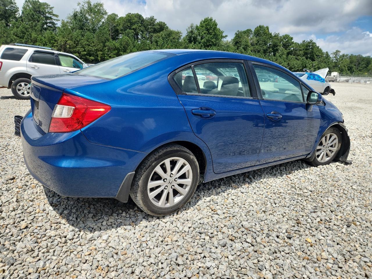 2012 Honda Civic Ex - Фото 3