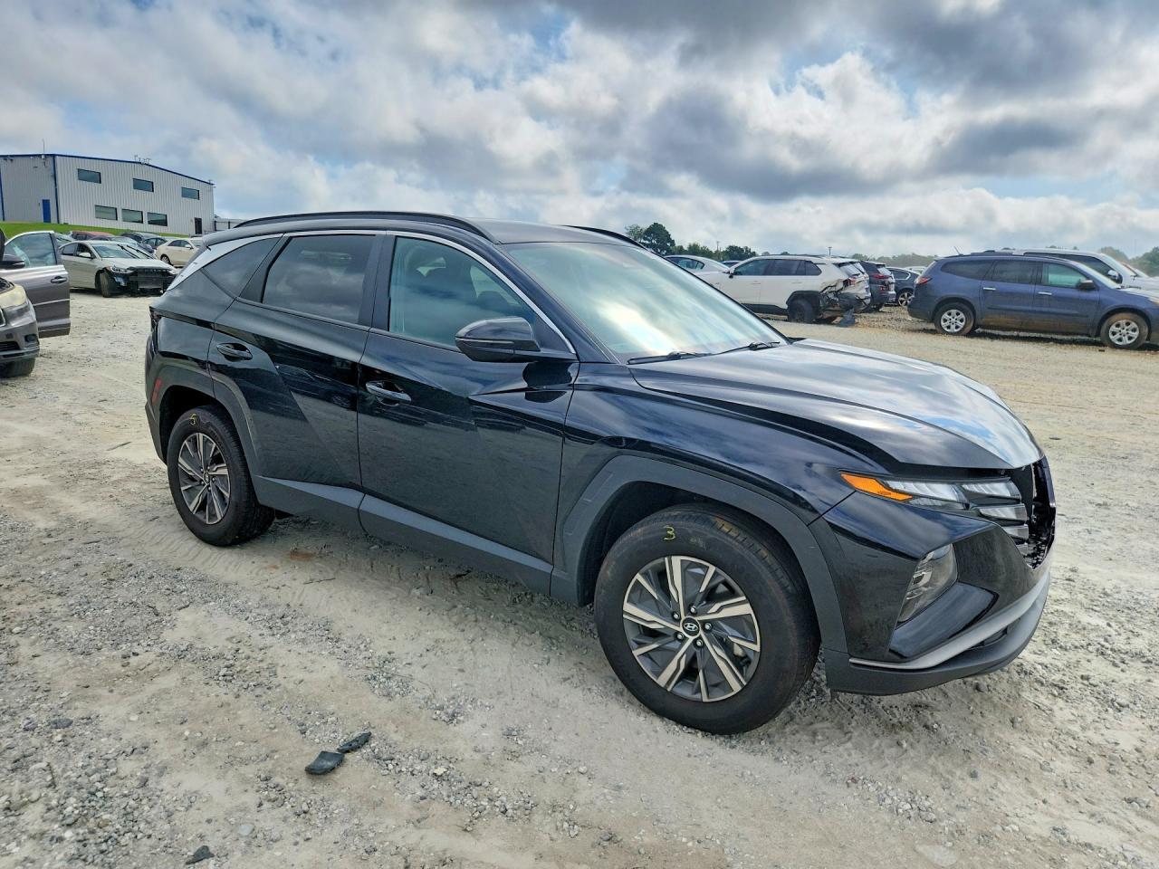2023 Hyundai Tucson Blue - Фото 4