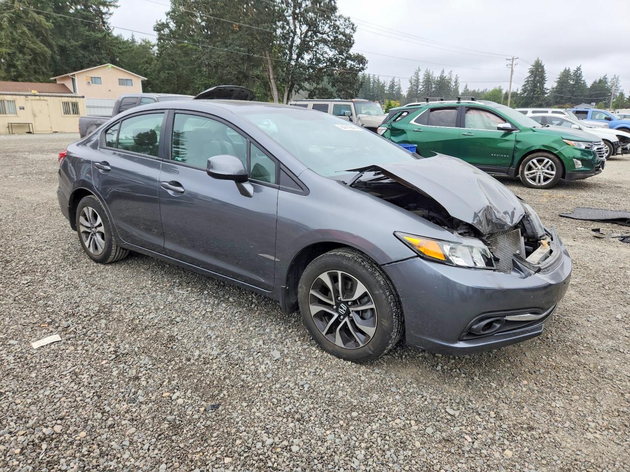 2013 Honda Civic Exl - Фото 4