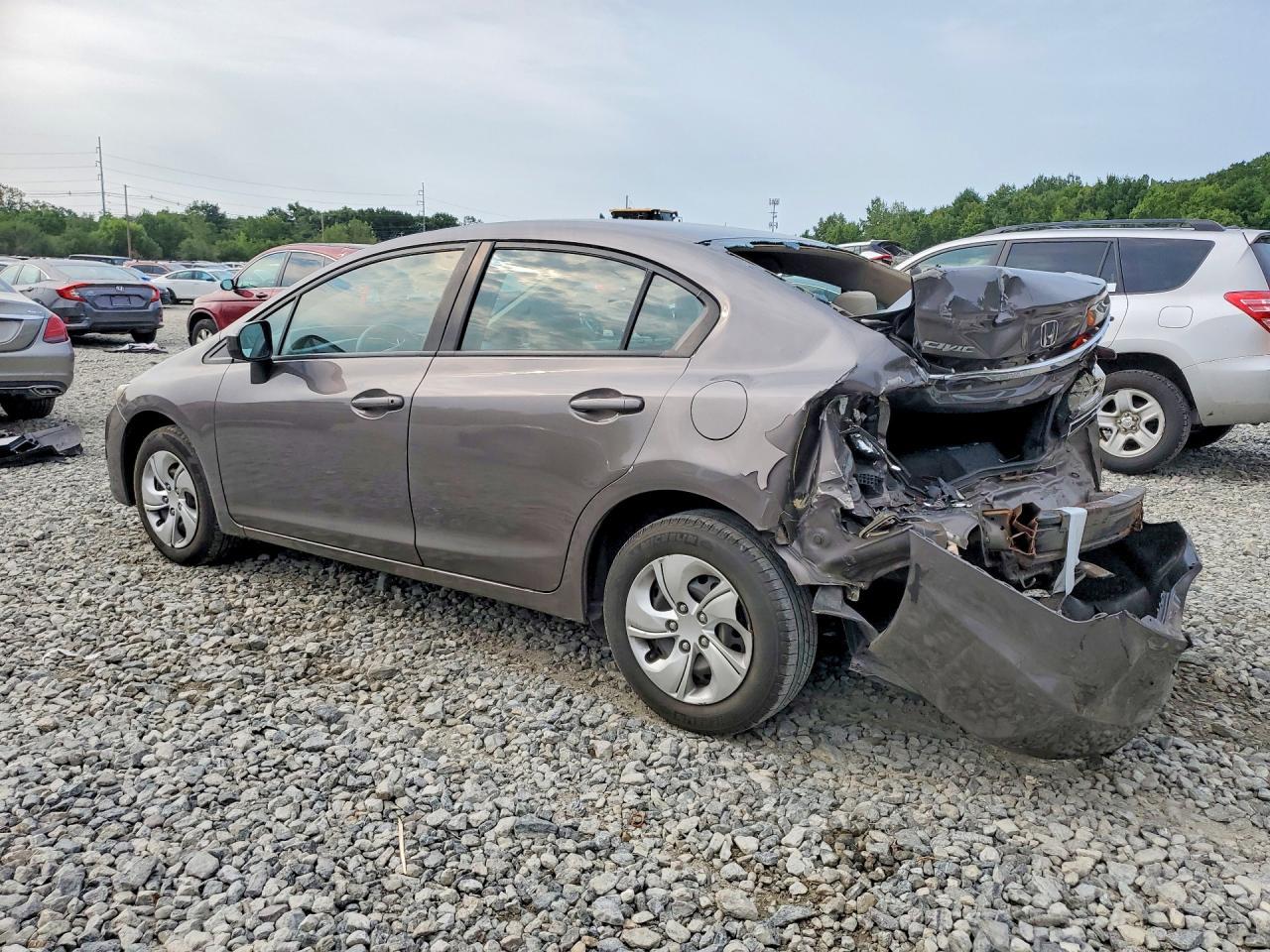 2014 Honda Civic Lx - Фото 2