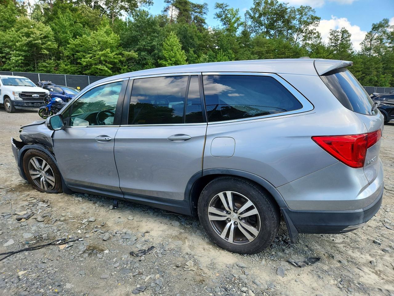 2017 Honda Pilot Exl - Фото 2