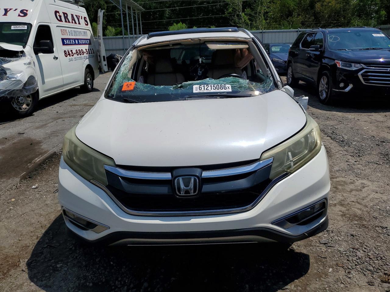 2015 Honda Cr-V Touring - Фото 5
