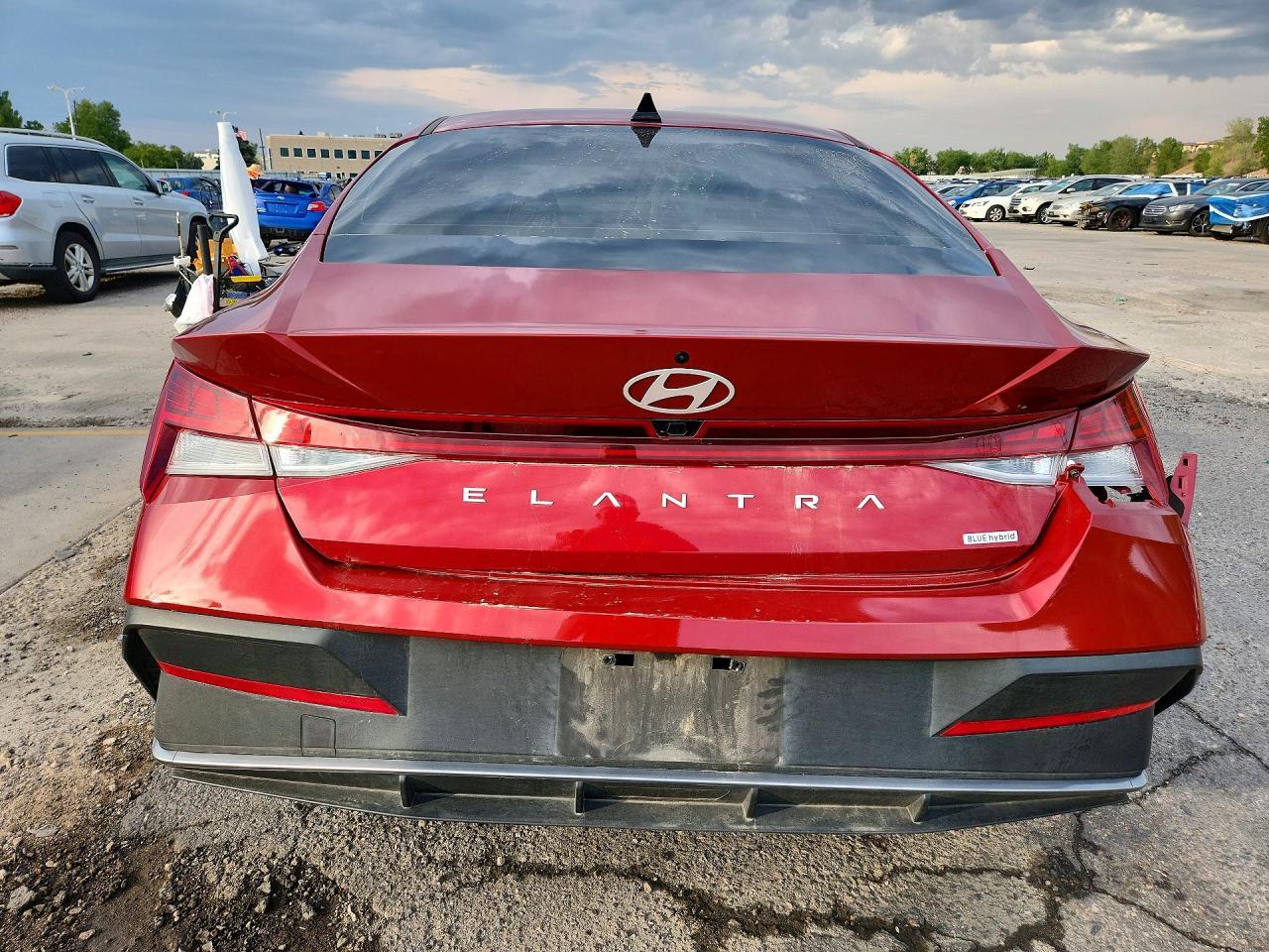 2025 Hyundai Elantra Hybrid Blue - Фото 6