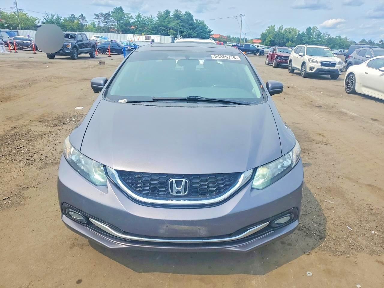 2015 Honda Civic Exl - Фото 5
