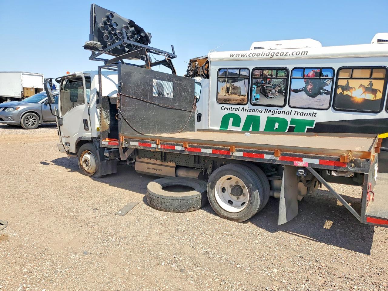 2024 Isuzu Npr Hd Flatbed Truck - Image 2