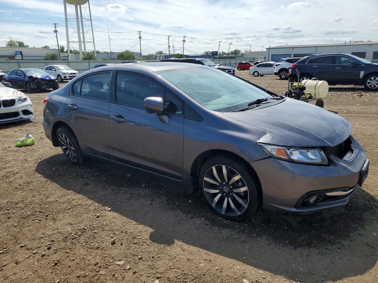 2015 Honda Civic Exl - Фото 4