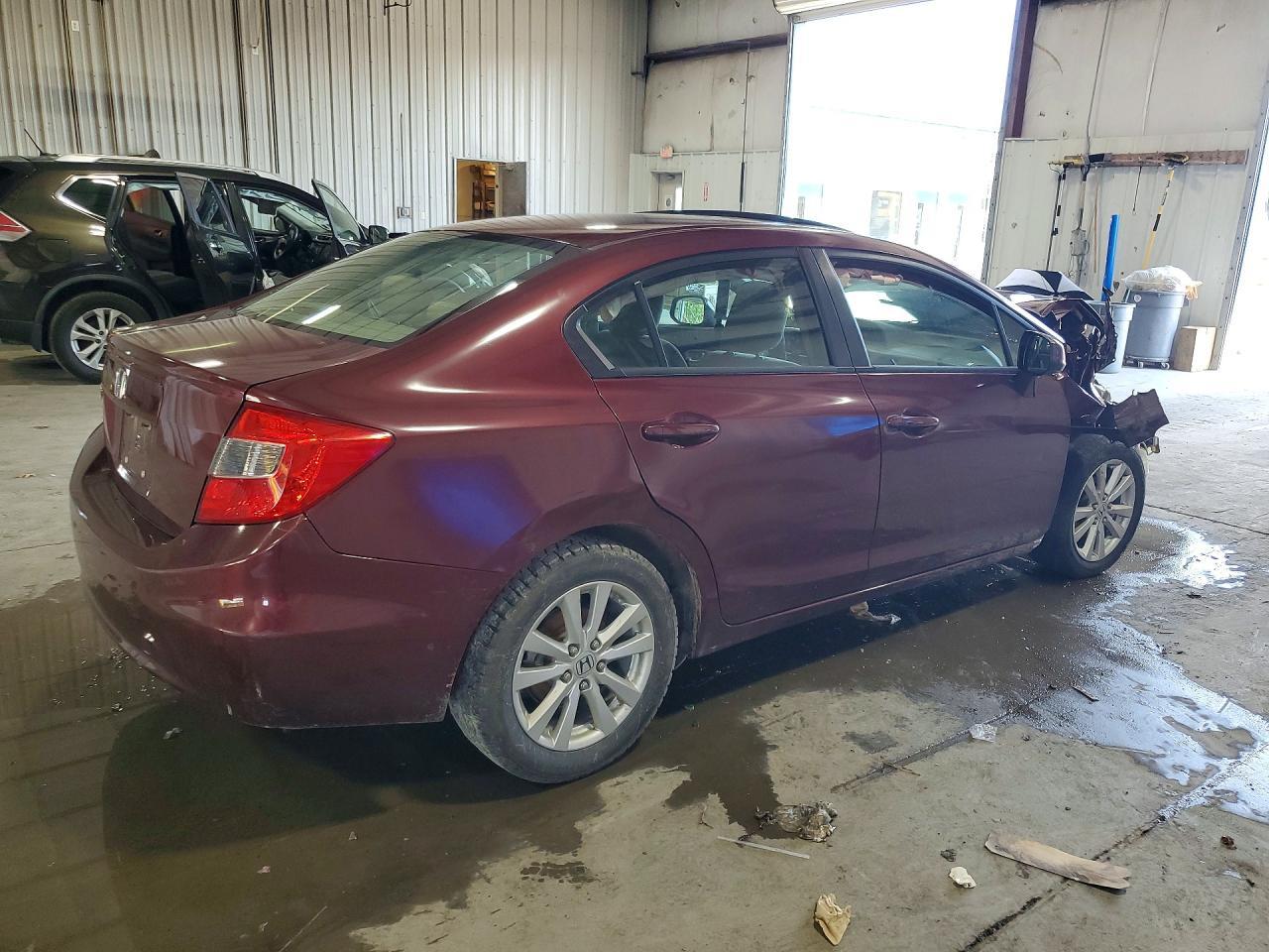 2012 Honda Civic Ex - Фото 3