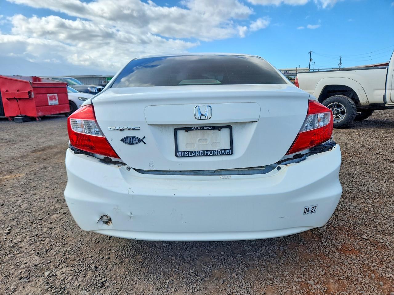 2012 Honda Civic Lx - Фото 6