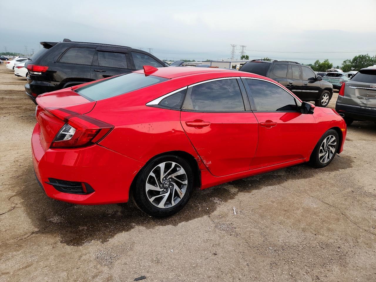 2017 Honda Civic Ex - Фото 3