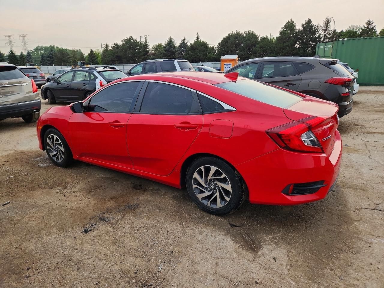 2017 Honda Civic Ex - Фото 2