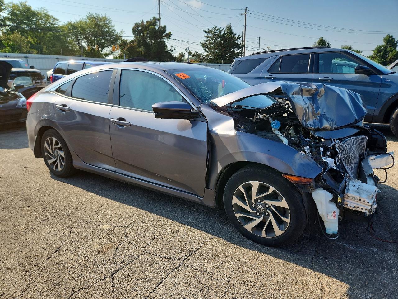 2017 Honda Civic Ex - Фото 4