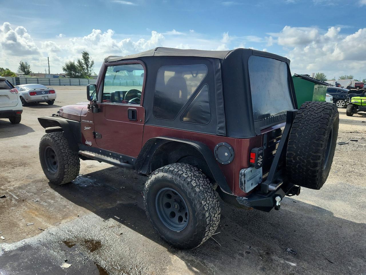 2002 Jeep Wrangler / Tj Sport - Фото 2