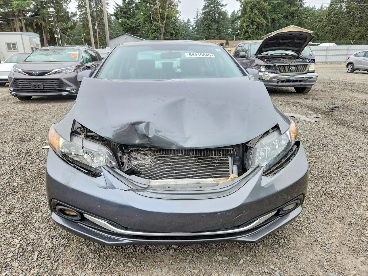 2013 Honda Civic Exl - Фото 5