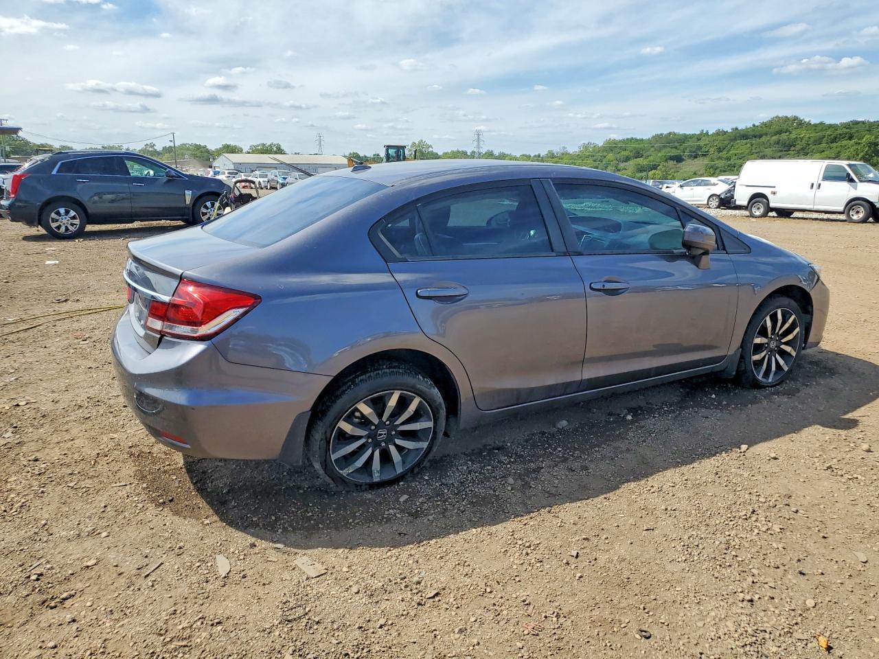 2015 Honda Civic Exl - Фото 3