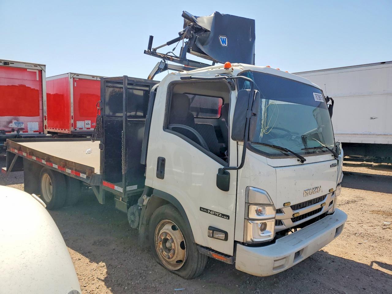2024 Isuzu Npr Hd Flatbed Truck - Image 4