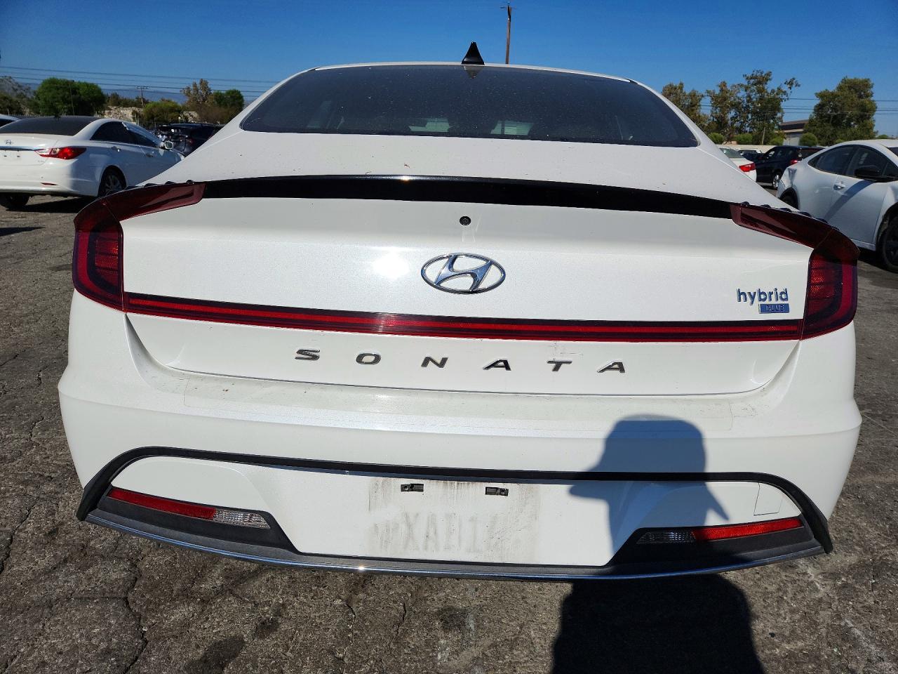 2021 Hyundai Sonata Hybrid Blue - Image 6