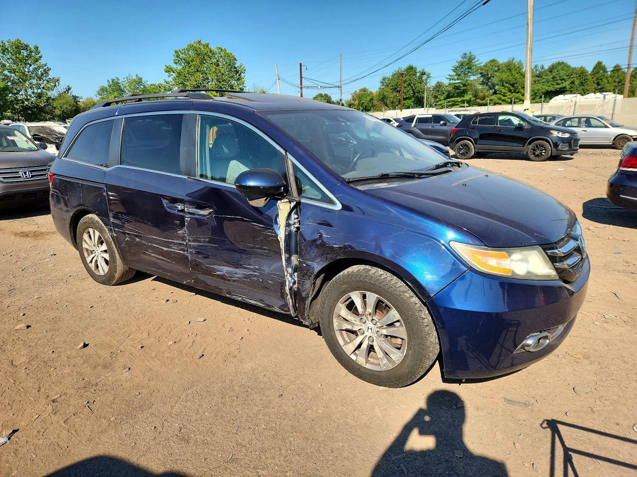 2014 Honda Odyssey Exl - Фото 4