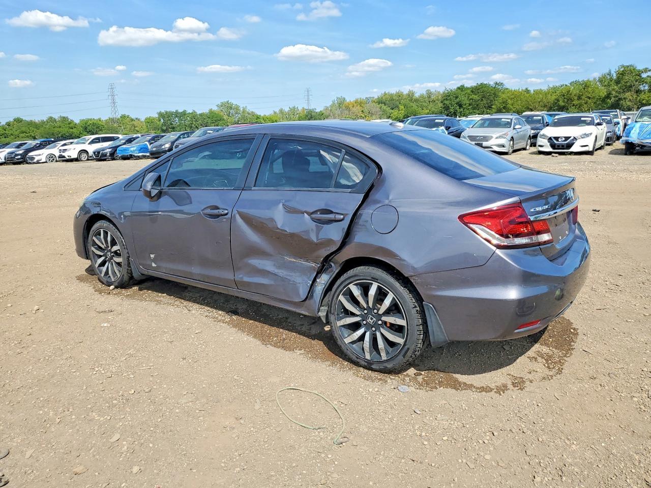 2015 Honda Civic Exl - Фото 2