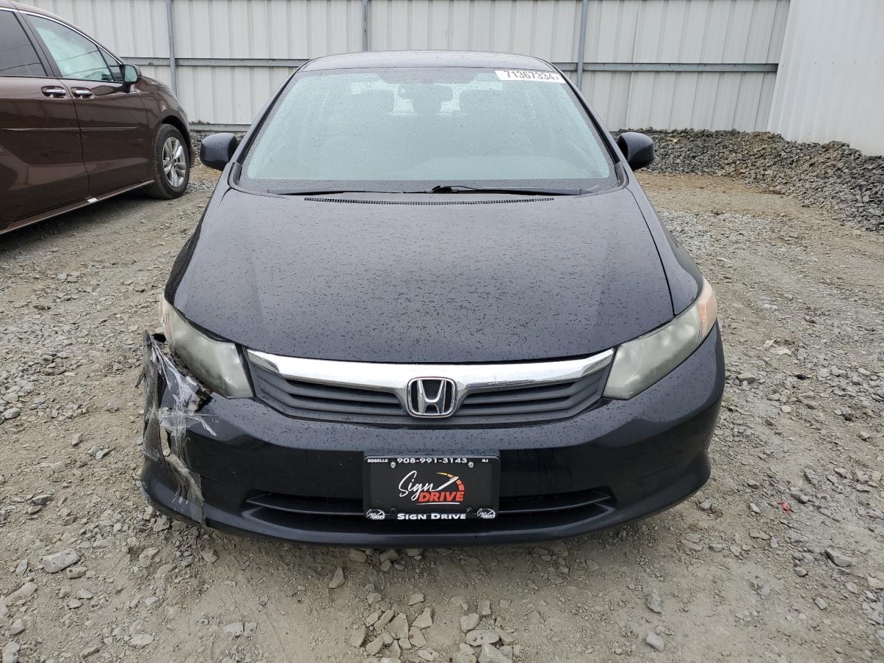 2012 Honda Civic Lx - Фото 5