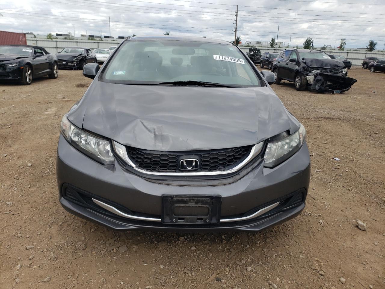 2013 Honda Civic Lx - Фото 5