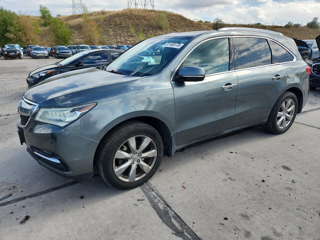 2014 Acura Mdx Advance