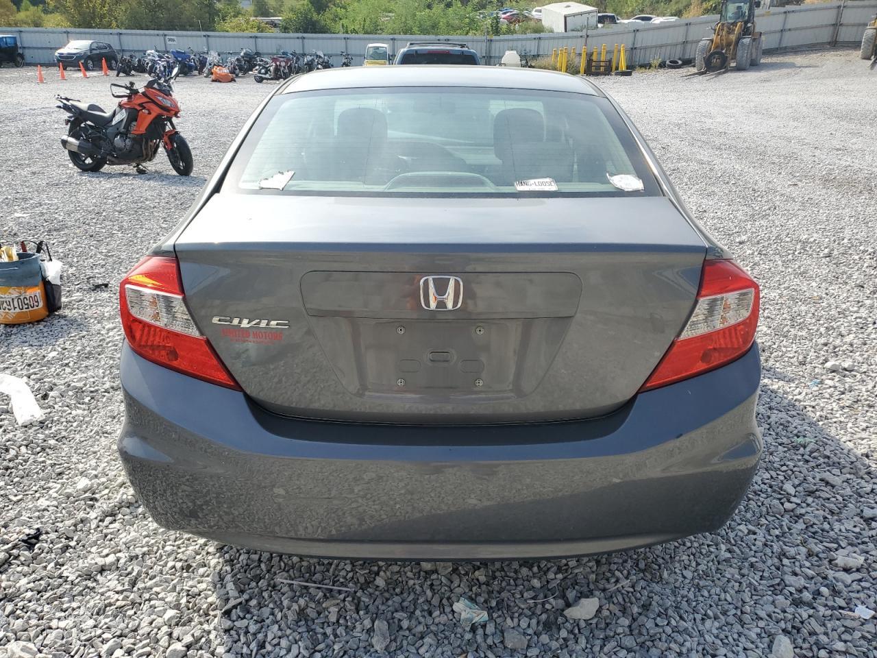 2012 Honda Civic Lx - Фото 6