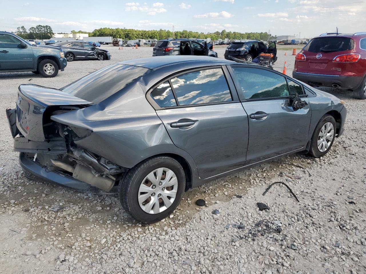 2012 Honda Civic Lx - Фото 3