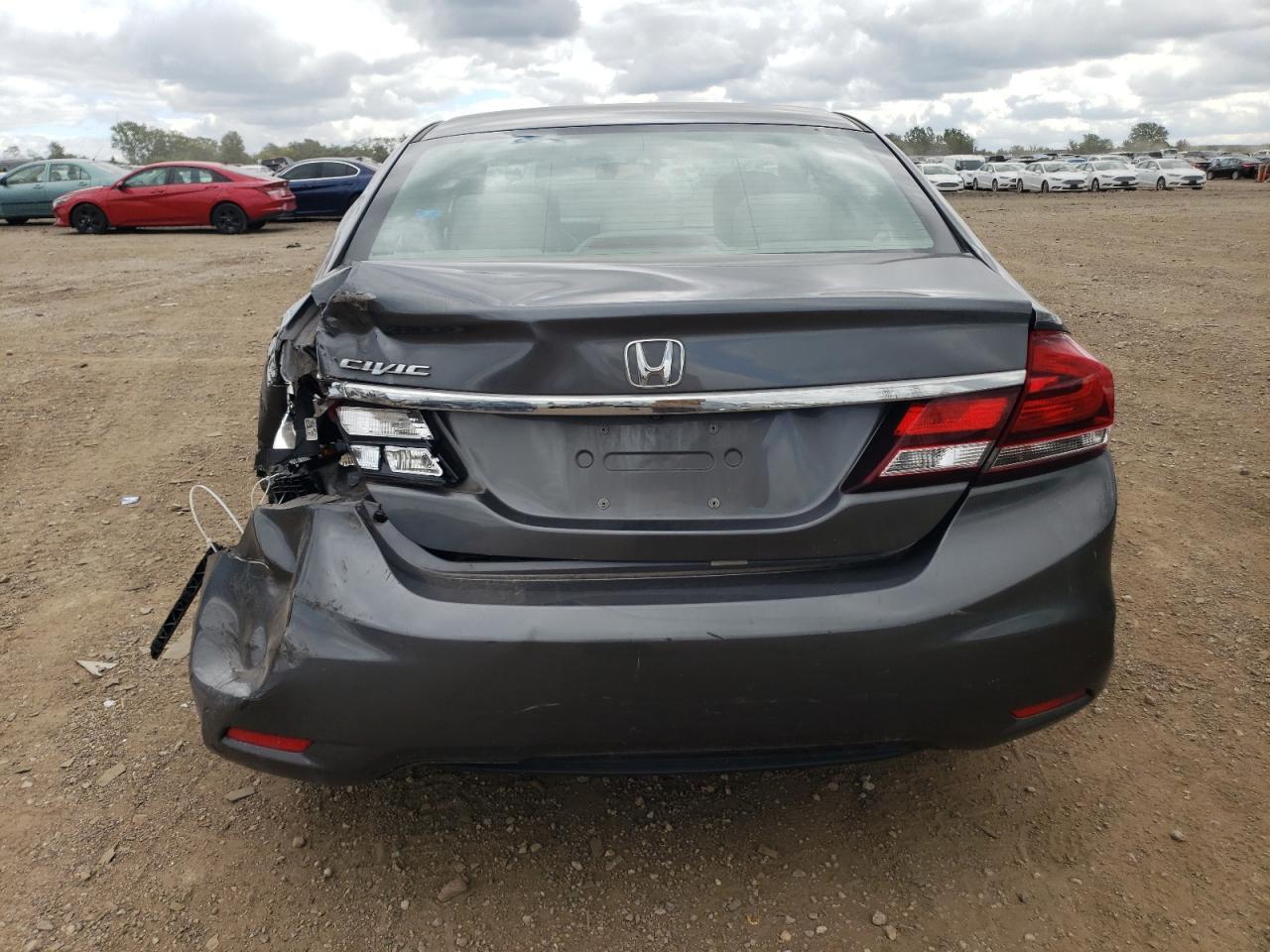 2013 Honda Civic Lx - Фото 6