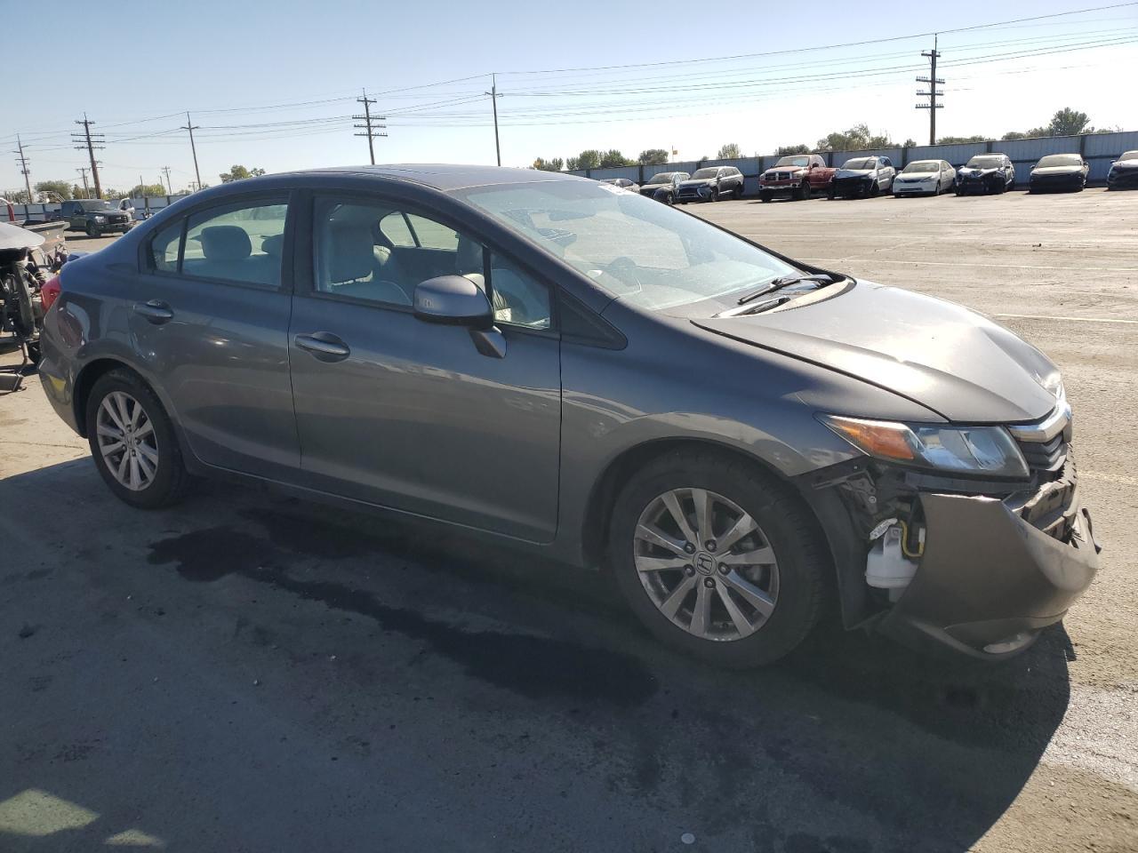 2012 Honda Civic Exl - Фото 4