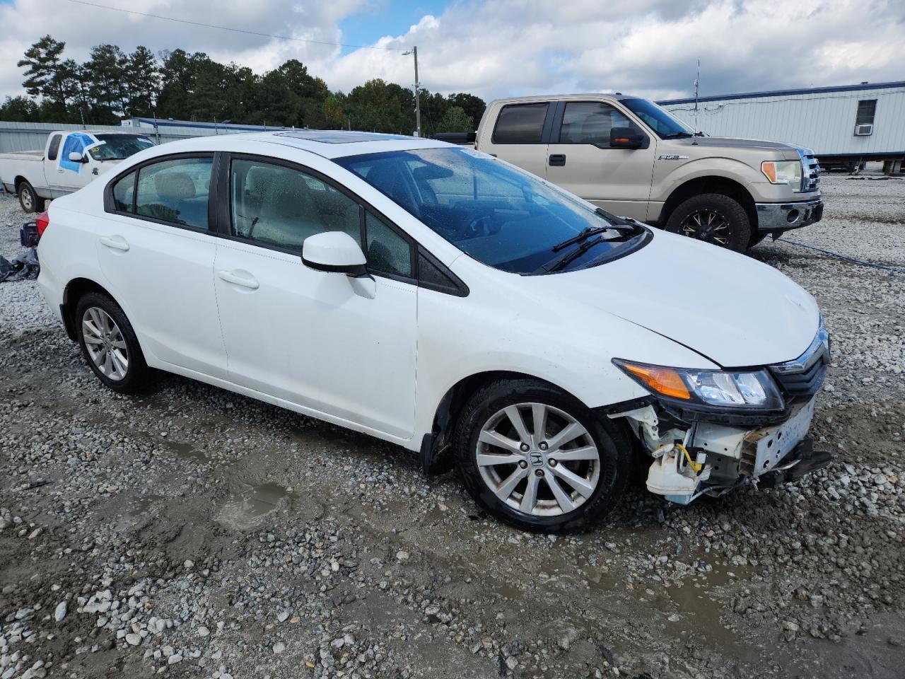 2012 Honda Civic Ex - Фото 4