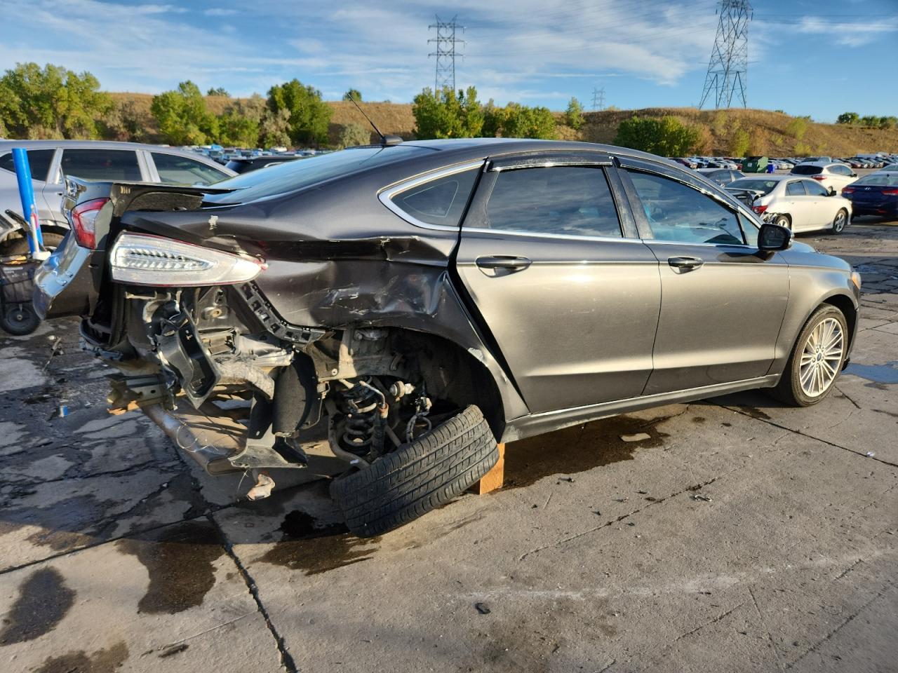 2015 Ford Fusion Se - Фото 3